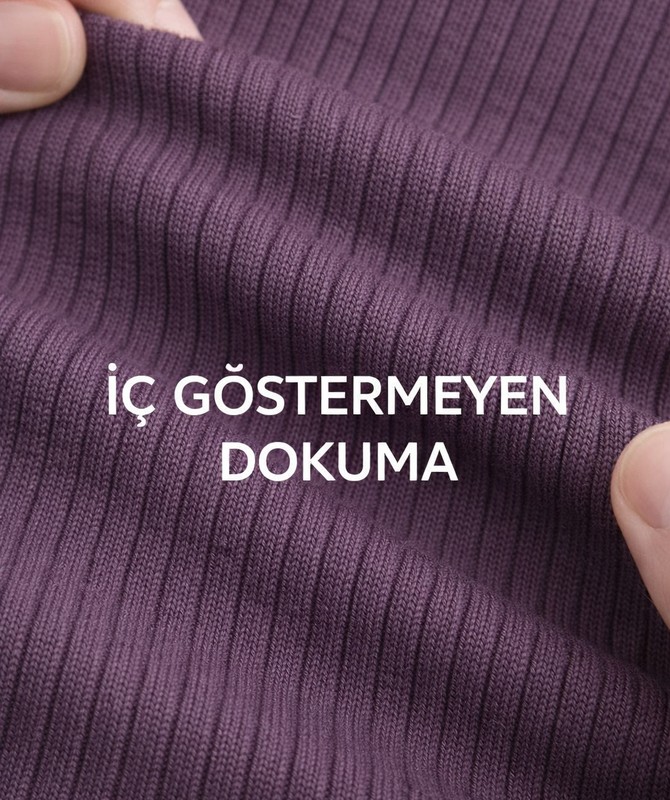 Bodyway Model 28BB - İç Göstermeyen Çift Kat Ribana Dokuma